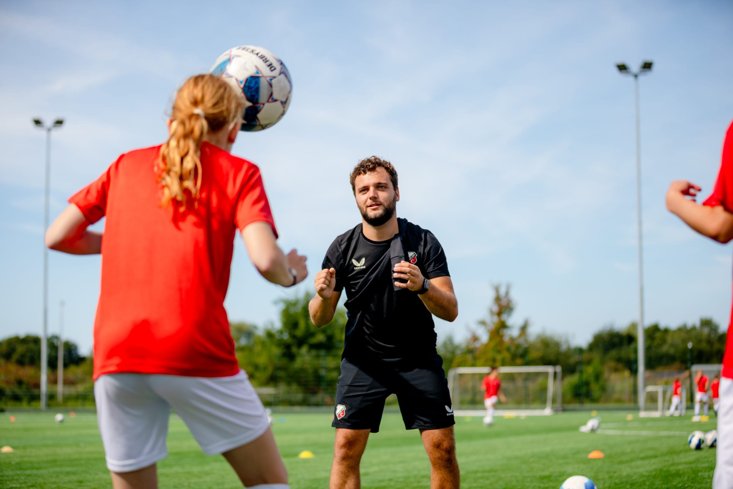 Sportcoaches tijdens Camps & Clinics